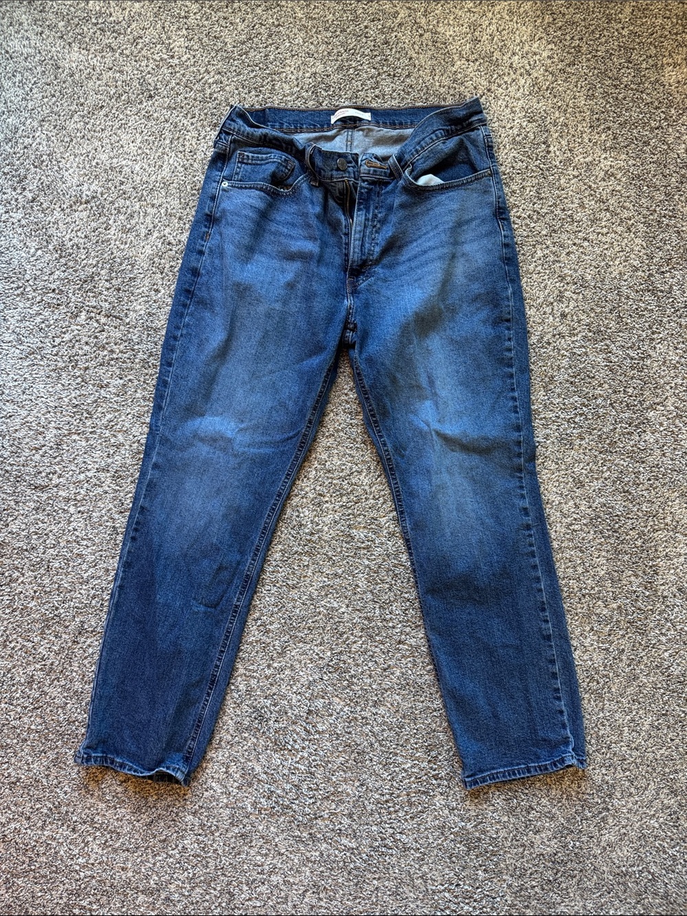 Levi’s Athletic Classic Men's Dark Blue Straight-Leg Jeans